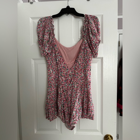 Spring Flower Romper - Picture 2 of 2